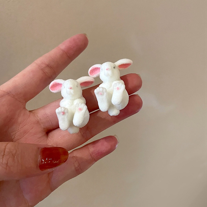 Kucing Lucu Daisy Stud Earrings Untuk Wanita Manis Mini Enamel Asimetris Anting-Anting Gadis Ulang Tahun Pesta Perhiasan Hadiah