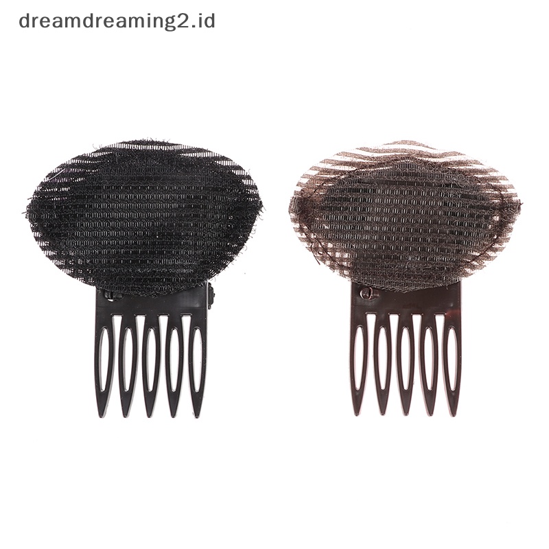 (drea) Spon Rambut Sanggul Klip Maker Princess Styling Rambut Fluffy Sponge Pad Hair Tools //