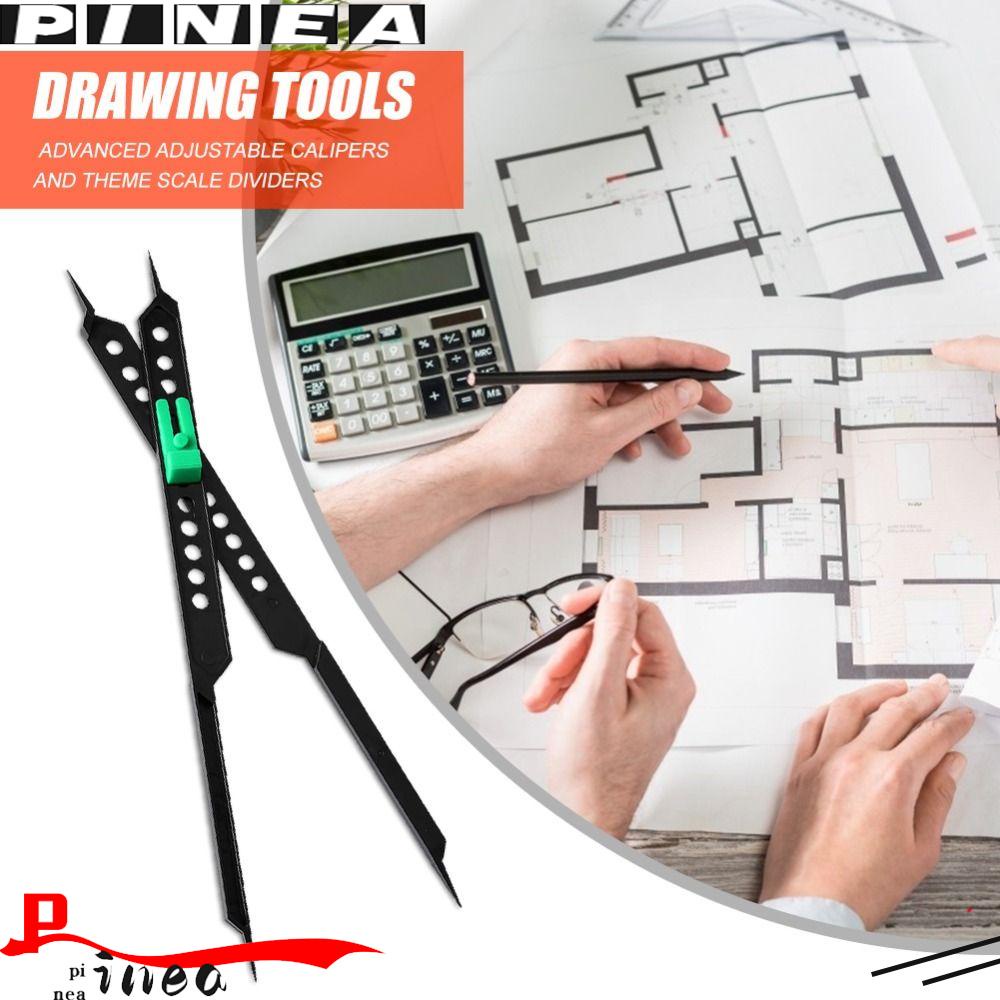 Penyekat Proporsional Nanas Multi Fungsi Untuk Artis Alat Gambar Arsitek Kompas Pensil Adjustable