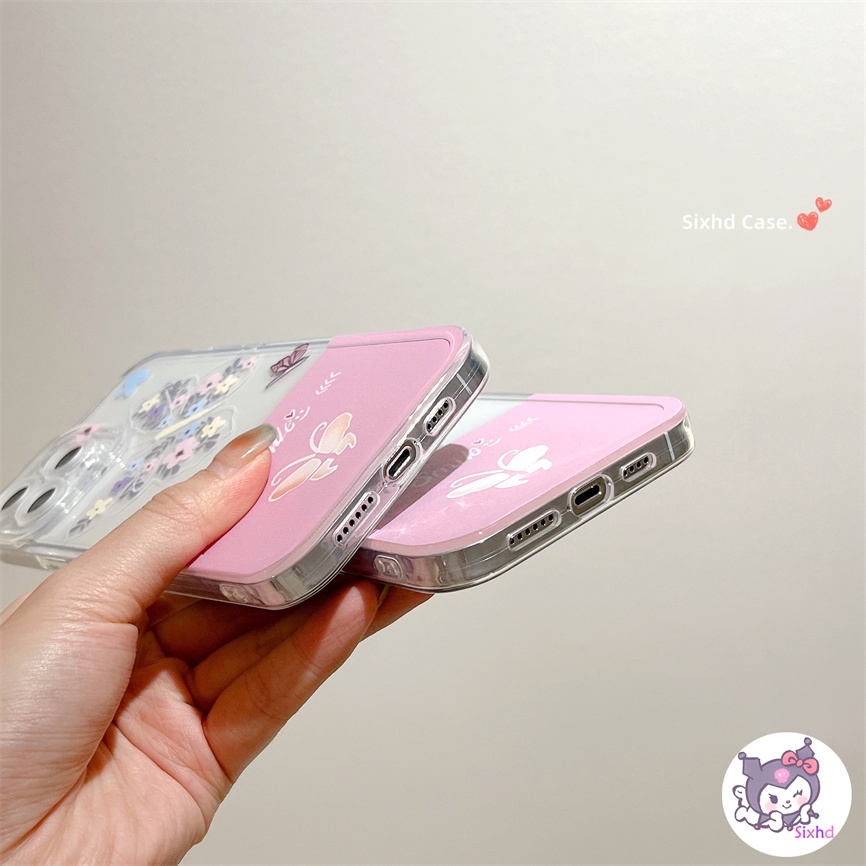 Redmi 12C 10C 10A 10 Note12 11 11s 10 9 8 7Pro 9T 9C 9A 9 A1 Xiaomi 12 11 Lite 11T 10T Poco F3 M3 M4 F3 X3 X4Pro Fashion Ins Love Butterfly Silicon Phone Case Lembut TPU Sarung