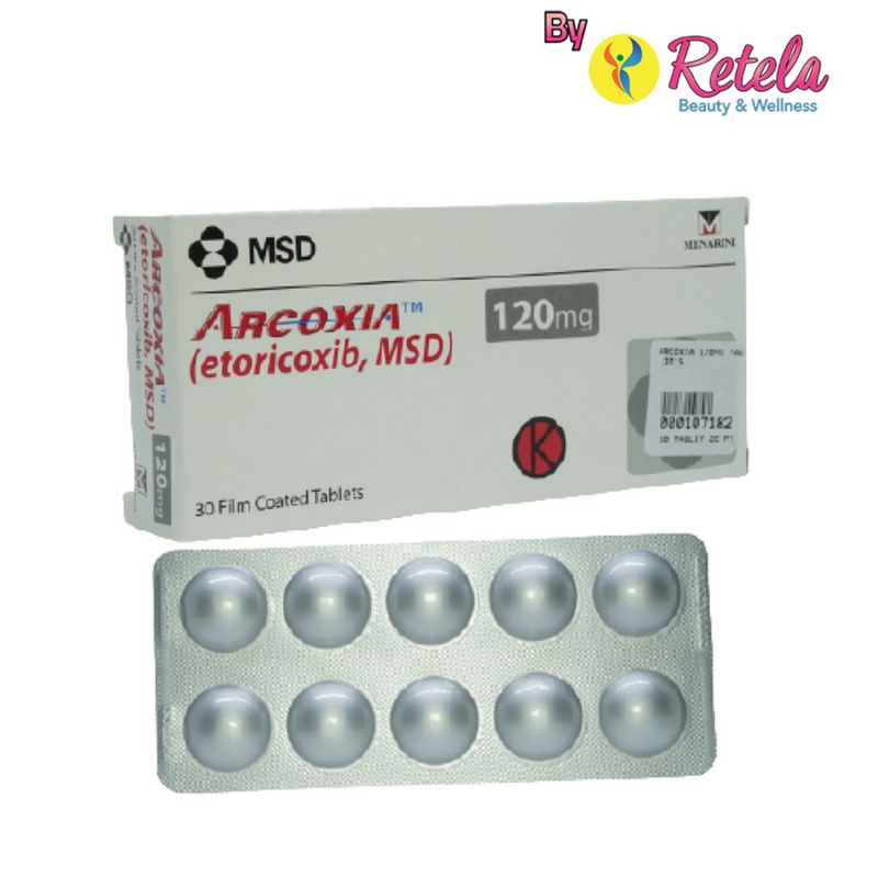 ARCOXIA 120 MG 1 STRIP 10 TABLET