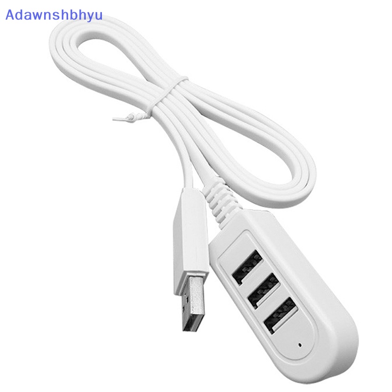 Adhyu Stop Kontak Hub Mini Usb 2.0 Pola Splitter Adapter 3port Soket Kabel High Speed ID