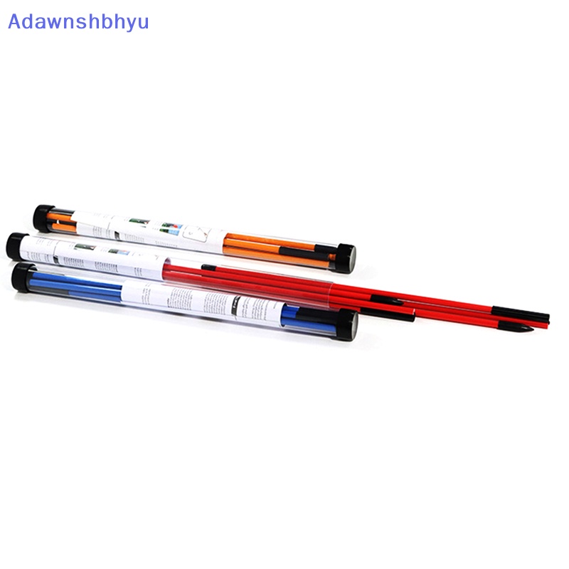 Adhyu 2Pcs Stik Indikator Arah Golf Portable Three-Fold Golf Training Sticks ID