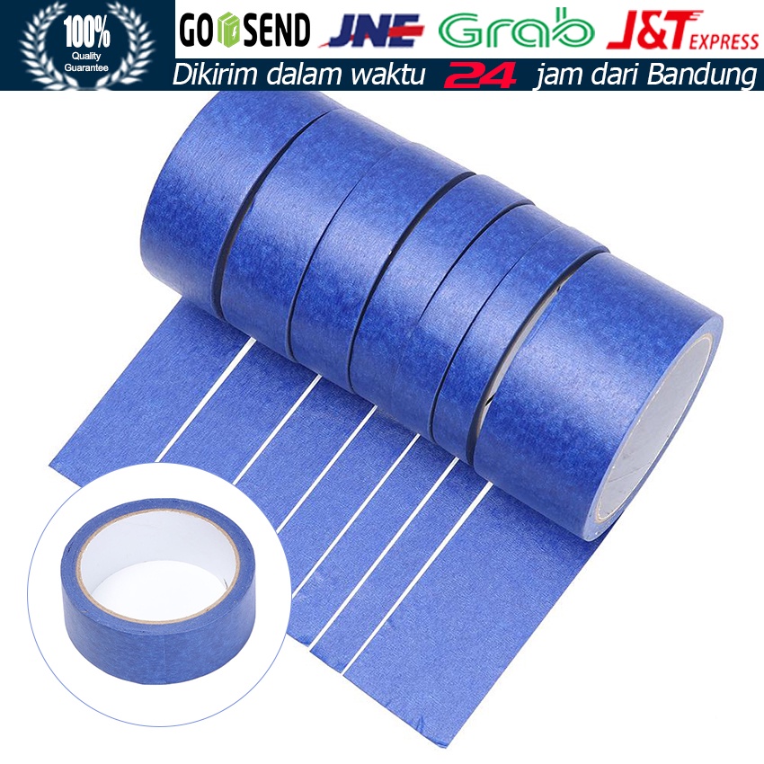 

Adhesive Temperature Resistance Diamond Painting Tools Masking Tape Painting Paper Brush Paint Dedicated Painter Decor Blue Writable DIY Craft Car Sticker