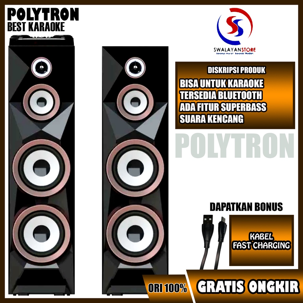 Speaker Active POLYTRON PAS 8B28 Garansi Resmi