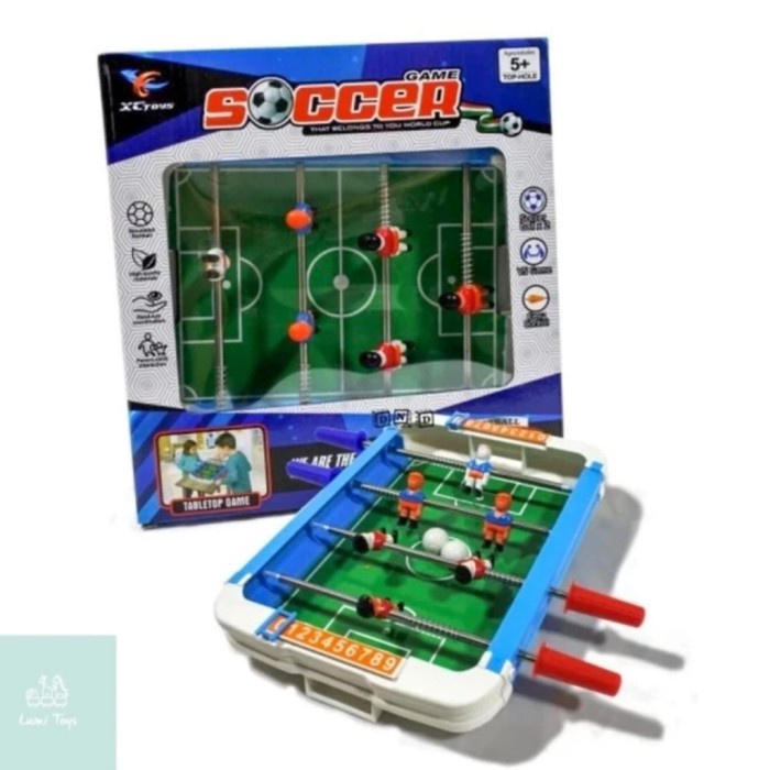 Mainan Anak Soccer Tabletop Family Game Sepak Bola Meja Mini Murah