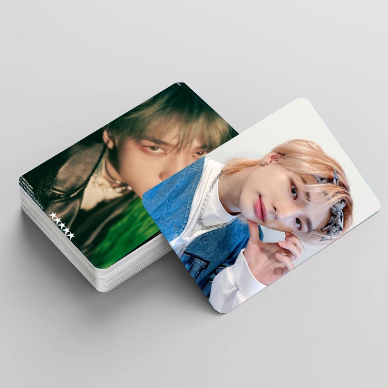 55pcs /box HYUNJIN STRAY KIDS Photocards Album Bintang 5 Kartu Lomo Straykids2023 Comeback Kpop Collection