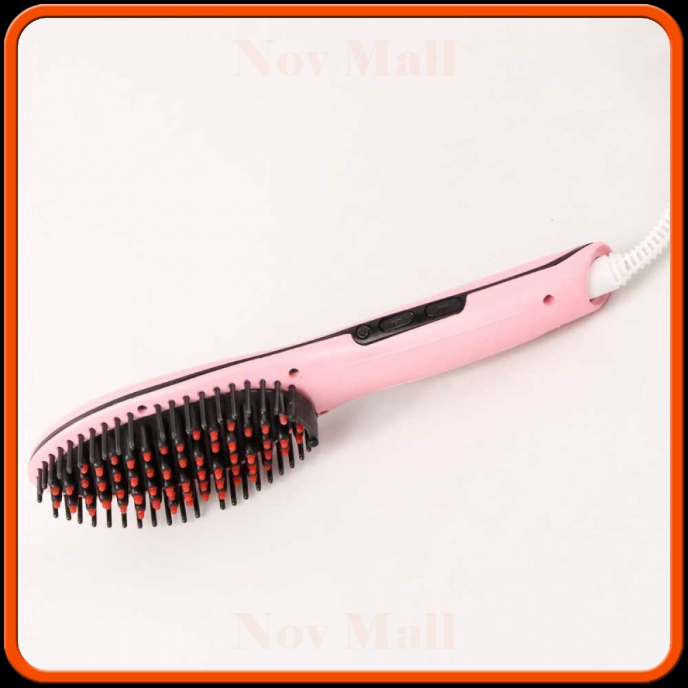 Sisir Catokan Elektrik Ion Pelurus Rambut - HQT-906
