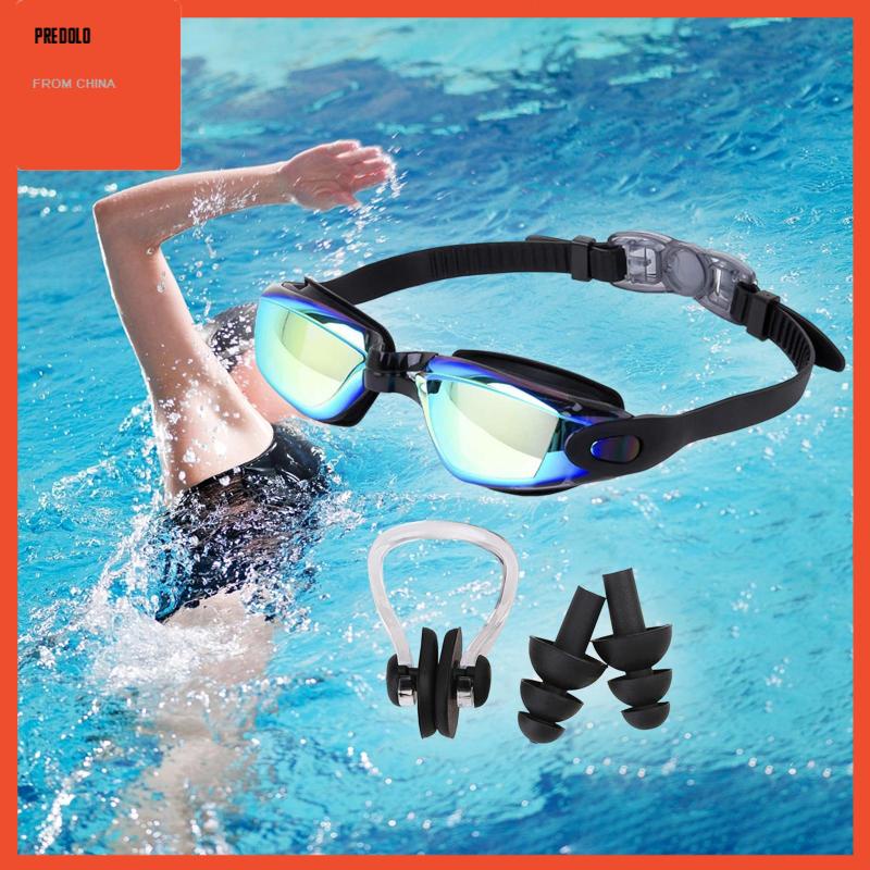 [Predolo] Kacamata Renang Pelindung Mata Anti Bocor Kacamata Renang Anti Kabut Swimming Goggles