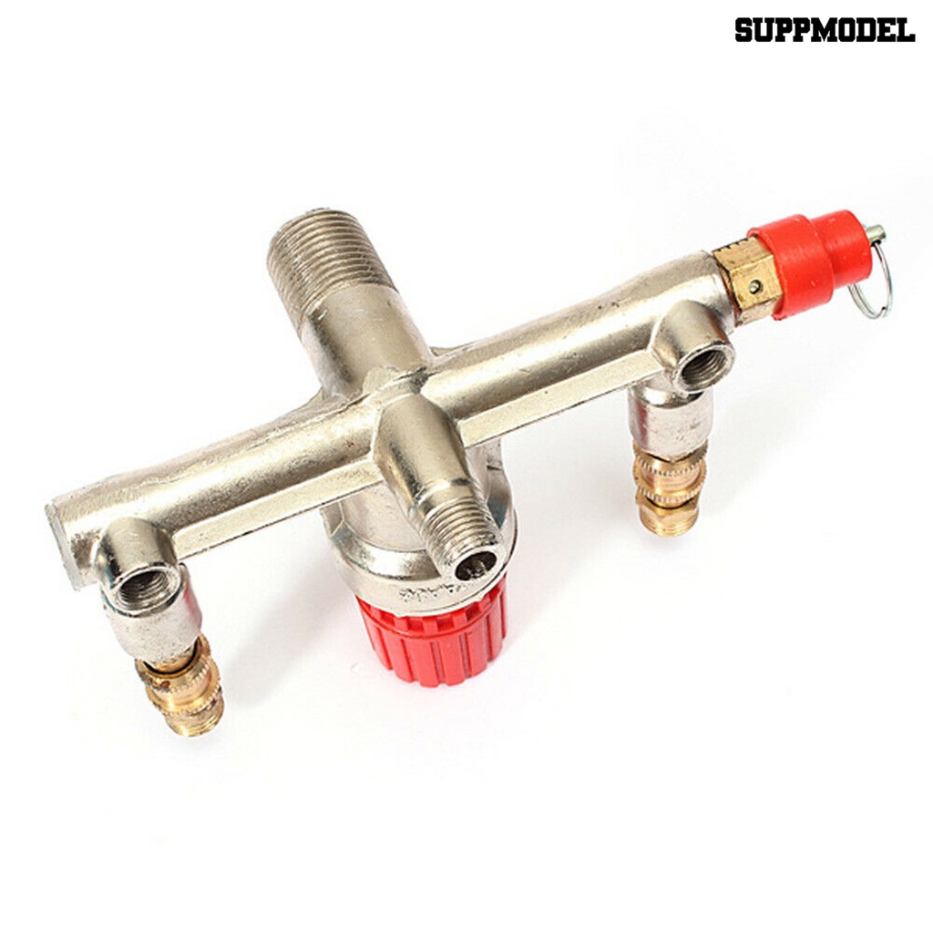 [SM] Bracket Alumunium Saklar Kompresor Angin Pressure Release Valve Pompa Parts Kit