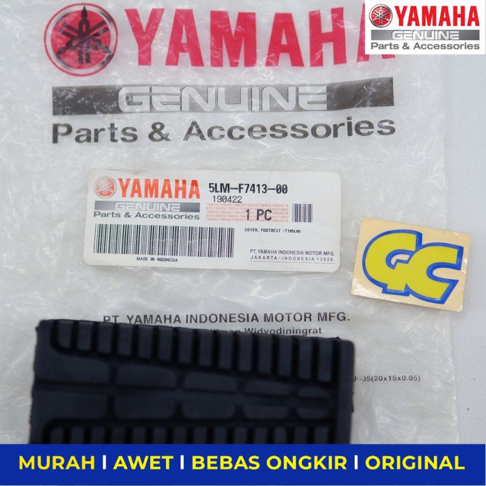Karet Step Depan Yamaha Rx King Ori - Sparepart Sperpart Spare Part Motor Onderdil Suku Cadang Yamah