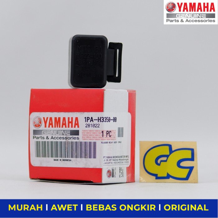 Flasher Relay Yamaha Nmax, Vixion NVA NVL 1PA-H3350-00 - Sparepart Sperpart Spare Part Motor Onderdi