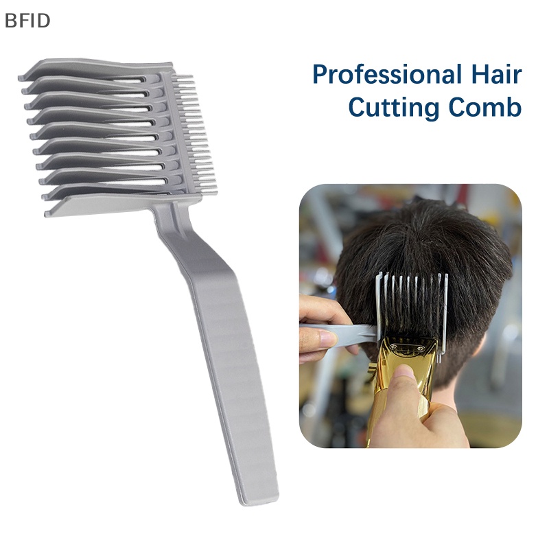 [BFID] Barber Hair Cutg Curved Posisi Sisir Styling Rambut Clipper Comb Tools [ID]