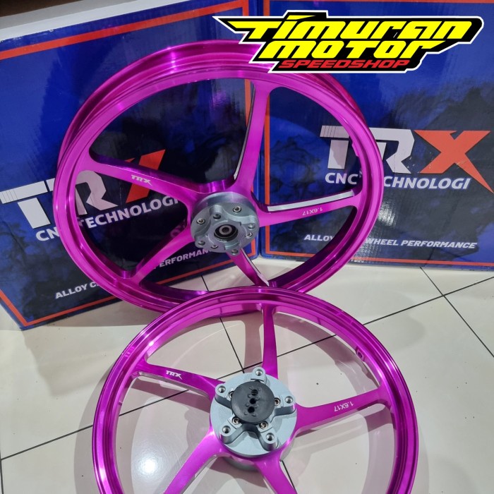 READY VELG TRX MX KING 525 OPEN HUB 160 160 4 HOLE UNGU ORIGINAL