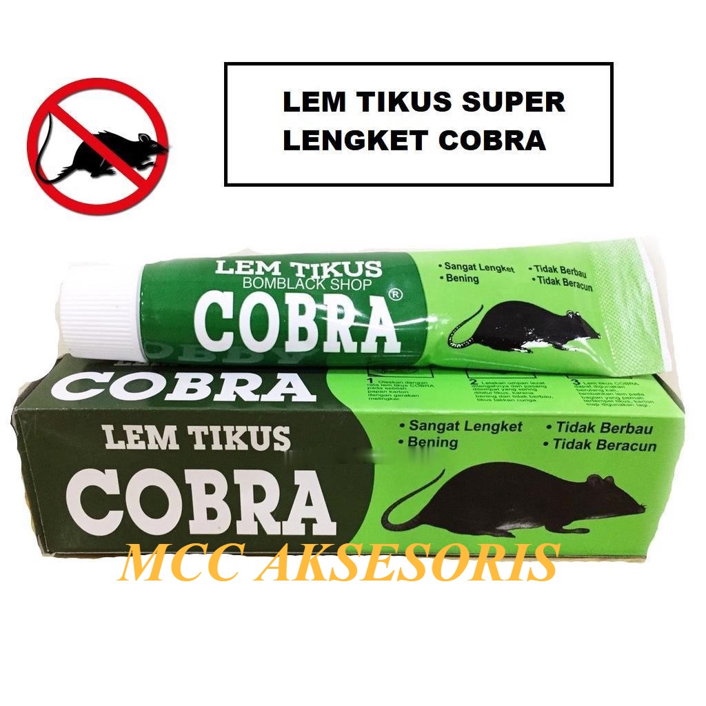 LEM TIKUS COBRA ORIGINAL / LEM PERANGKAP TIKUS SUPER LENGKET