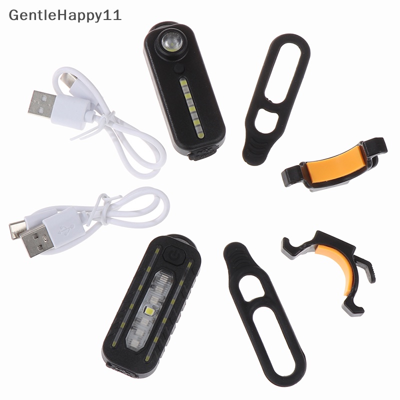 Gentlehappy Lampu Polisi Bahu Merah Biru LED Dengan Klip USB Charging Kedip Warn Light id