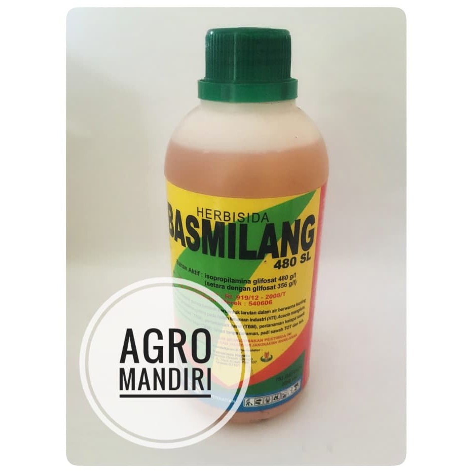 Basmilang 480SL 500 ml Herbisida Pembasmi Rumput Alang Alang