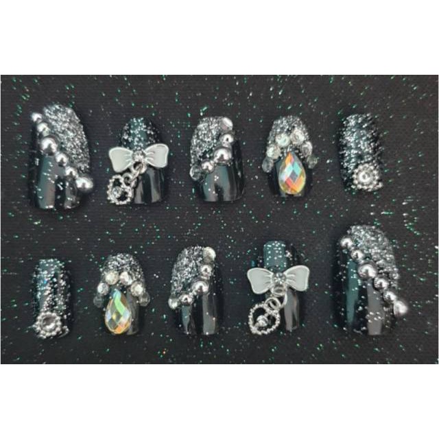 PROMO Kuku palsu 3D pengantin wedding Pesta Murah