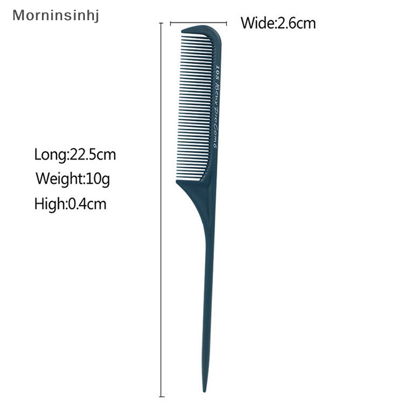 Mornin 1PC Alat Styling Sikat Rambut Sisir Parg Plastik Anti Statis Anti Kusut id