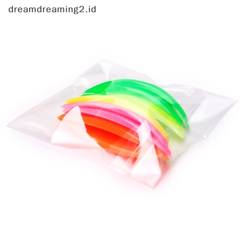 (drea) 4pasang Reusable Eyelash Lift Perming Silicone Curler Curling Pads Batang Perisai/