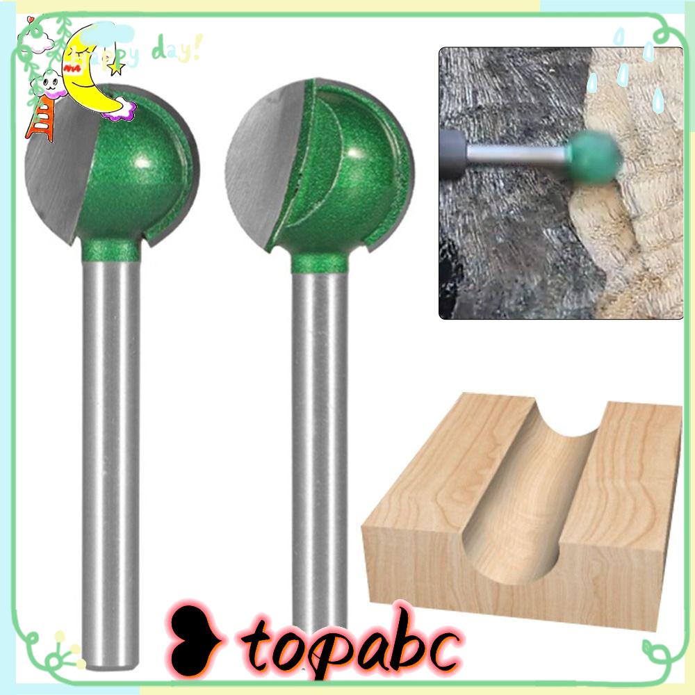 TOP Milling Cutter High Quality Ball Nose Bulat 3/6mm Shank Router Bit