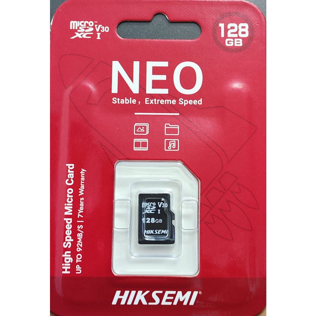 Hiksemi MicroSD TF NEO SERIES C1 64GB, 128GB 3D NAND