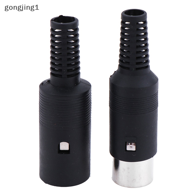 Ggg Konektor Stop Kontak DIN Plug3/4/5 /6 /7 /8 PIN Male/Female Dudukan Kabel Chassis ID