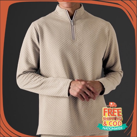 JAKET OOTD KONSER OOTD CAFE/ COMFY HALF ZIP PULLOVER/ JAKET HALF ZIP / JACKET HALF ZIP PRIA