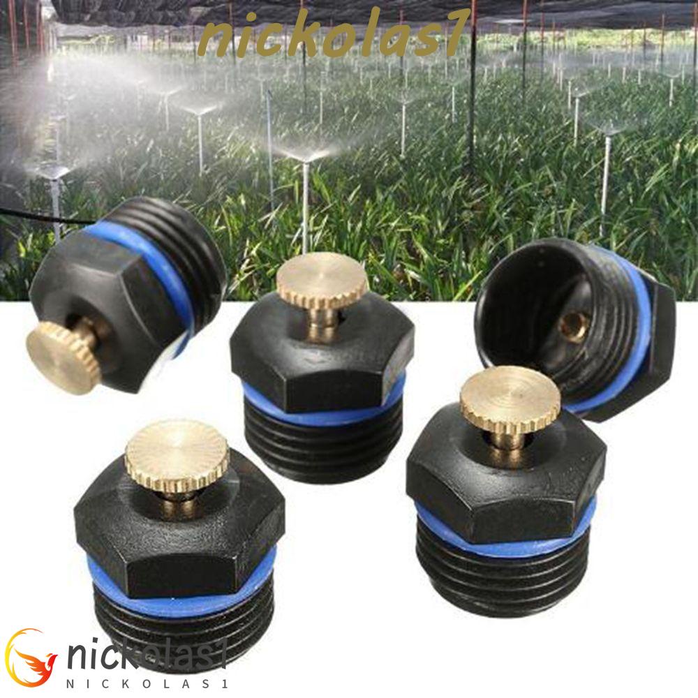 NICKOLAS1 Kepala Sprinkler Gas Adjustable Alat Irigasi Taman Sprinkler Head Garden Irrigation Spray System