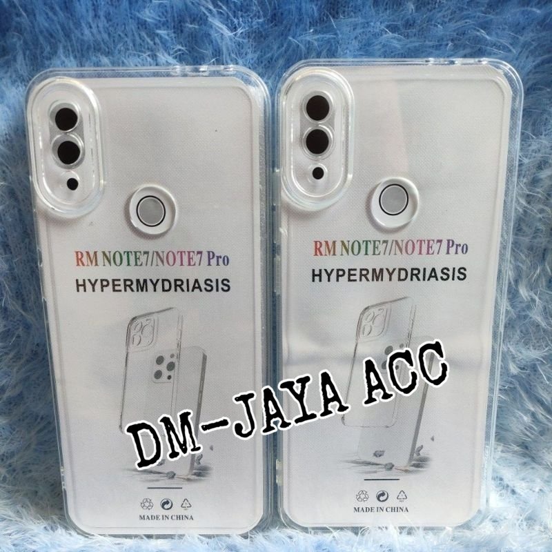 Soft Case Clear Space Bening Xiaomi Redmi Note 7/Note 7 Pro Protec Camera Good quality