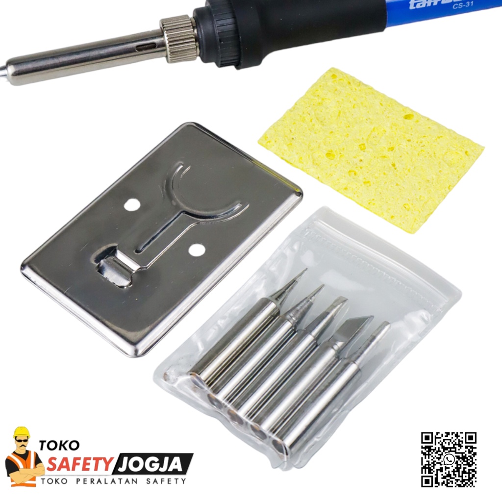 Taffware Solder Iron Adjustable Fast Heating 60W CS 31 Black