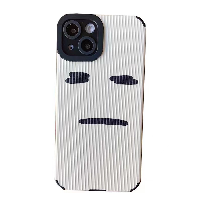 【Lamb Skin】SoftCase for IPhone 6S 7 Plus 8 Plus X XS XR XS Max 11 13 12 14 PRO Max 14 Plus 12 13 MINI Phone Case White expression ins Funny Casing hp iPhone 14 Pro Max