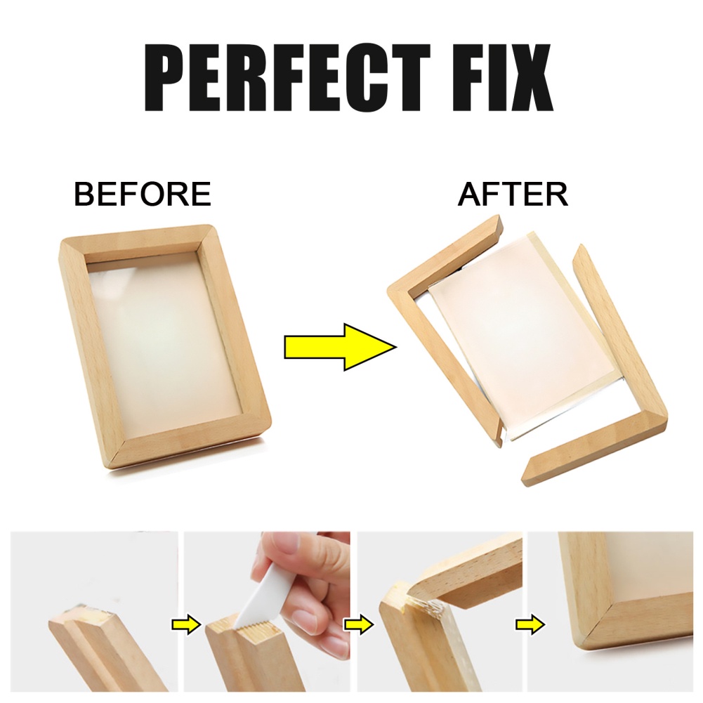 ღ 25ml Universal Ab Lem Epoxy Resin Lem Cair Perekat Yang Kuat Lem Perbaikan Rumah Tangga Untuk Keramik Logam Kaca Plastik Alat Perbaikan Rumah