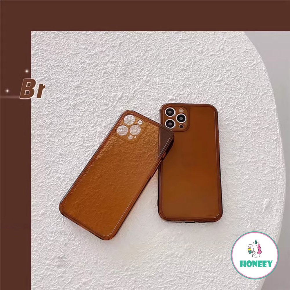 Casing Ponsel Sederhana Bening Kompatibel Untuk Iphone14 13 12 11 Pro MAX Case iPhone XR X XS Max7 8 14 Plus Slim Lembut TPU Penutup Belakang