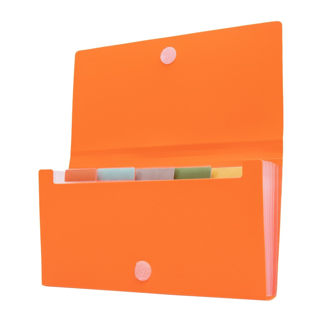 

[Artomas] Bantex Expanding File Cheque (6 Pockets) Mango 8810 64