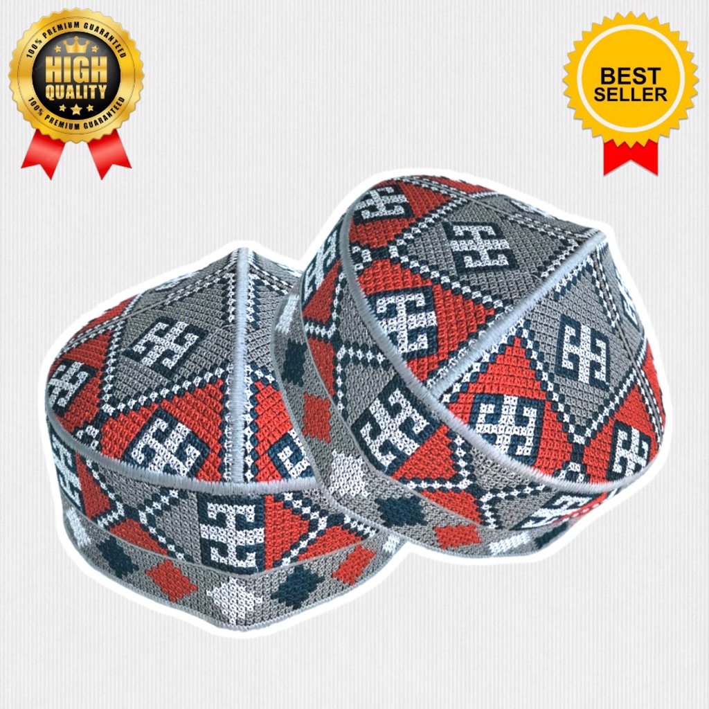 Peci Pakistan Hitam / Songkok Pakistan Asli / Kopiah  Pakistan Original / Peci Pakistan Original Ful