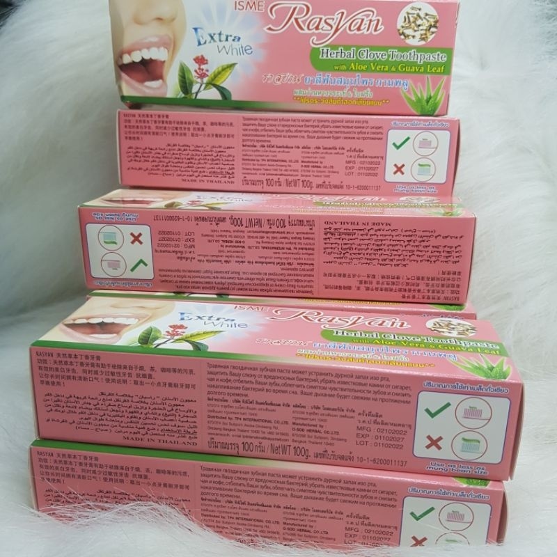 RASYAN HERBAL CLOVE TOOTHPASTE | PEMUTIH GIGI