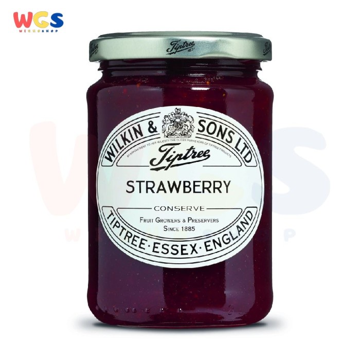 Wilkin &amp; Sons Selai Tiptree Strawberry Jam Preserve Spread 340g