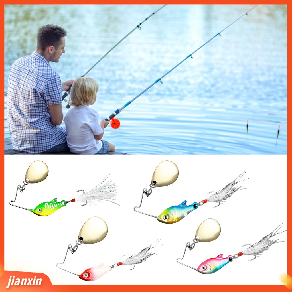 (In Stock) Umpan Umpan 3D Simulasi Fisheye Treble Hook Simulasi Payet Angling Komposit Logam Berputar Umpan Payet Memancing Luar Ruangan