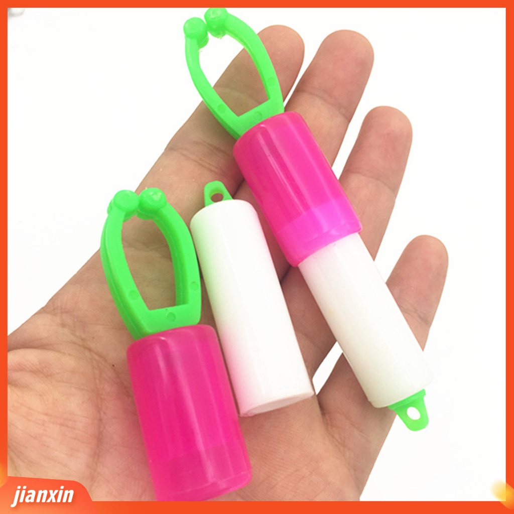 (In Stock) Lampu Stick Sinker Waterproof Compact Size Ultralight Tepi Halus Daya Tahan Tinggi Malam Memancing Glow Stick Wadah Pelampung Memancing Aksesoris