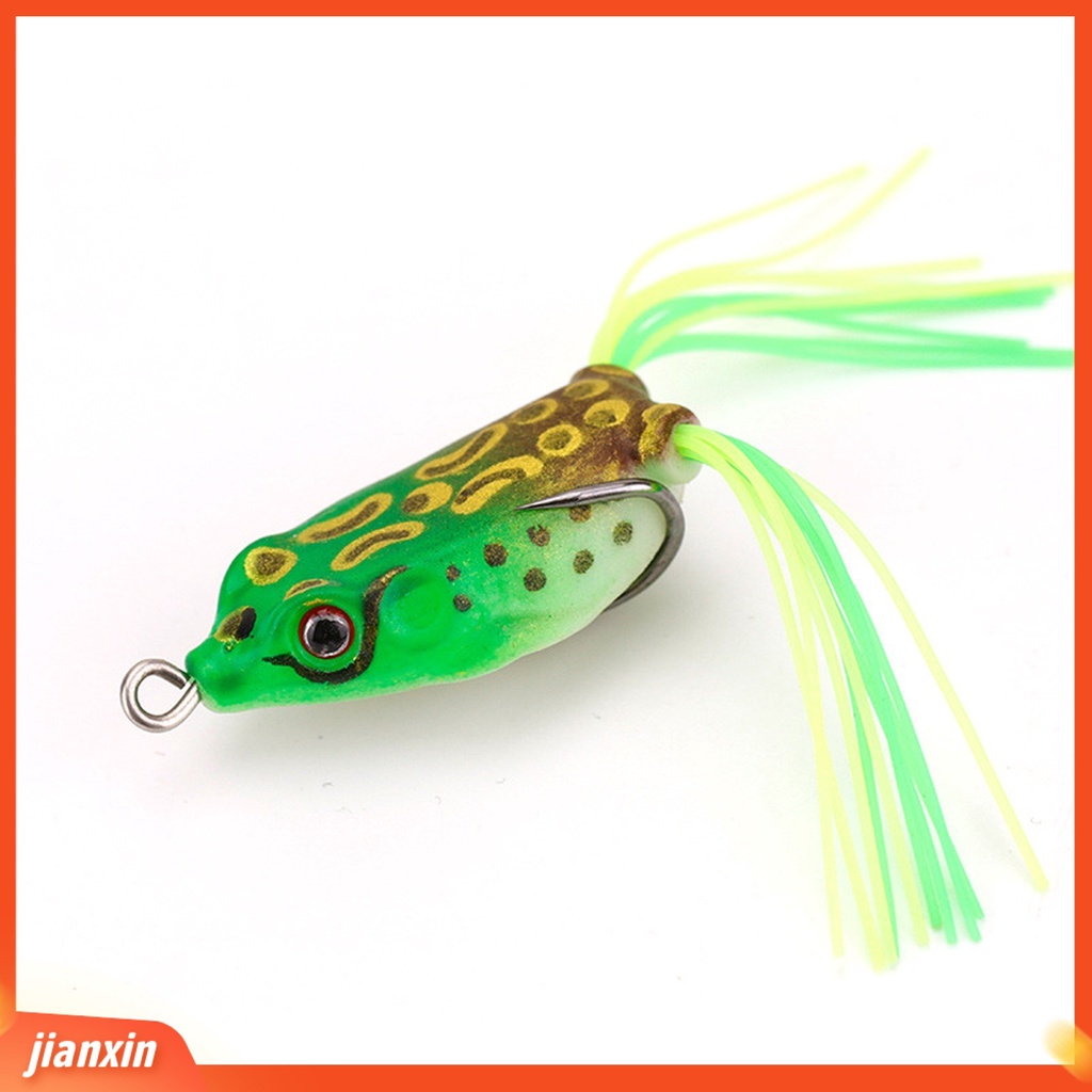 (In Stock) 5Pcs /Set Katak Lure Strip Line Kait Ganda Warna-Warni Lembut Simulasi Topwater Memancing Crankbait Untuk Outdoor