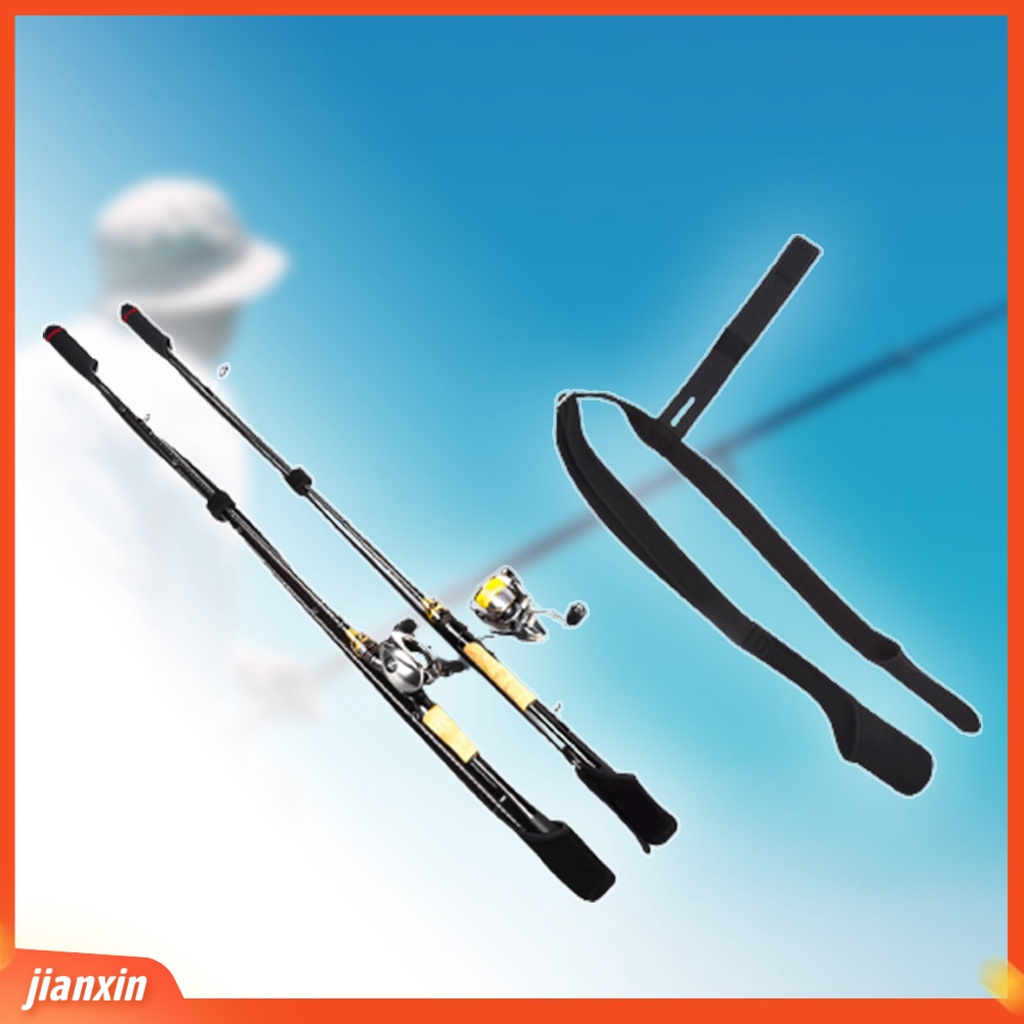 (In Stock) Fishing Rod Sock Portable Anti-slip Aksesoris Pancing Elastis Penutup Batang Tahan Sobek Untuk Memancing Pancing Laut Berputar
