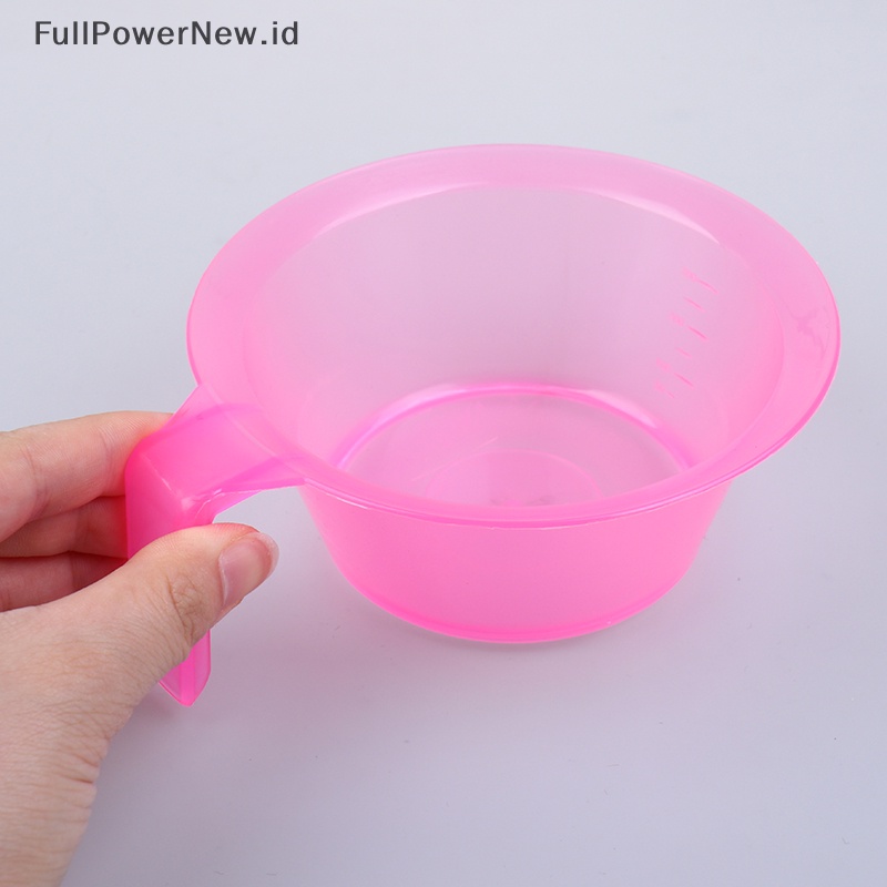 Power Hairdressing Hair Color Mixing Bowl Pewarna Rambut Tint Cup DIY Color Random ID
