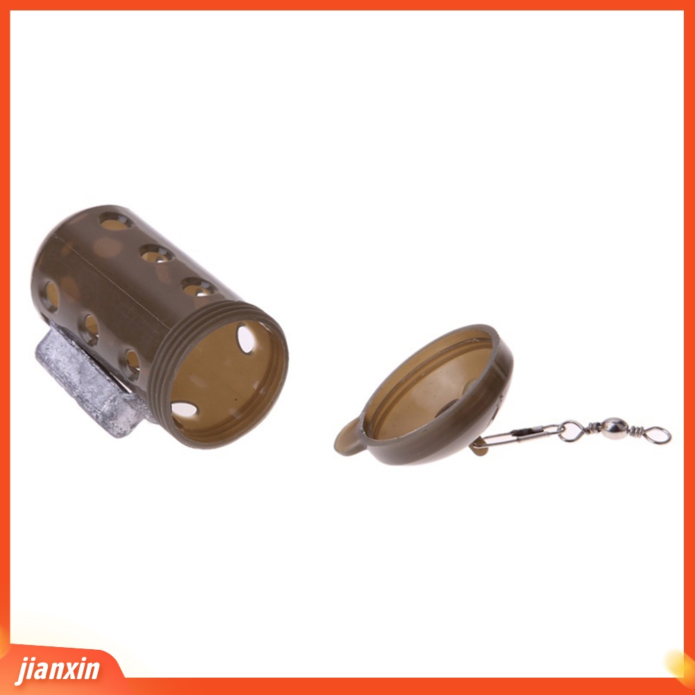 (In Stock) Perangkat Umpan Umpan Kandang Pemancingan Ikan Ikan Gurame Dengan Pelet Timbal Fishing Tackle