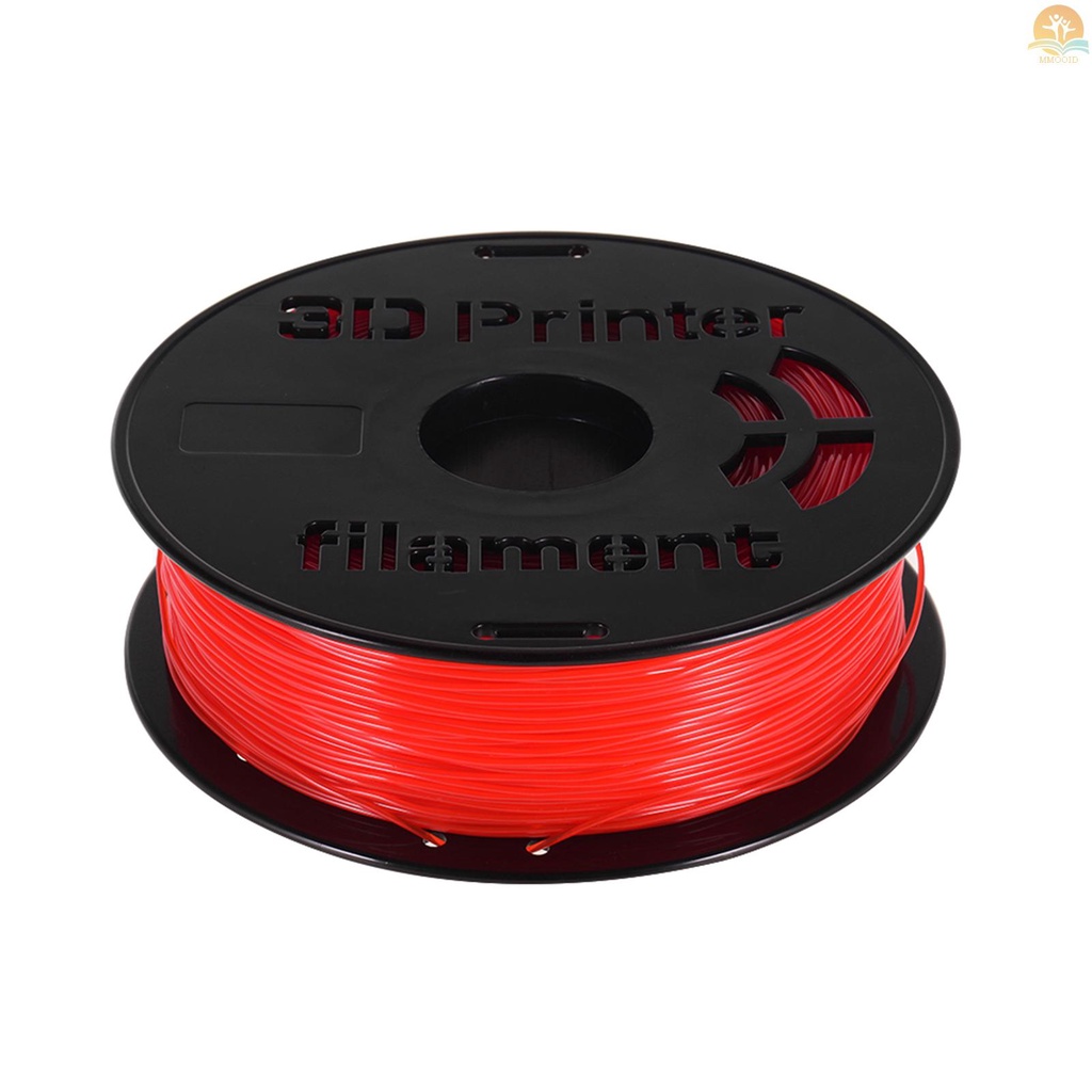 In Stock 1KG/ Spool 1.75mm Flexible TPU Filament Printing Bahan Perlengkapan Putih, Hitam, Transparan Untuk Printer 3D Pulpen Gambar Merah