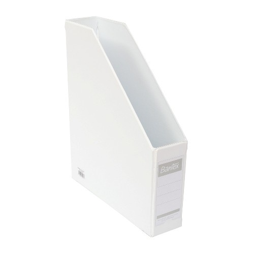 

[Artomas] Bantex Magazine File (Box File) A4 7cm White 4010 07