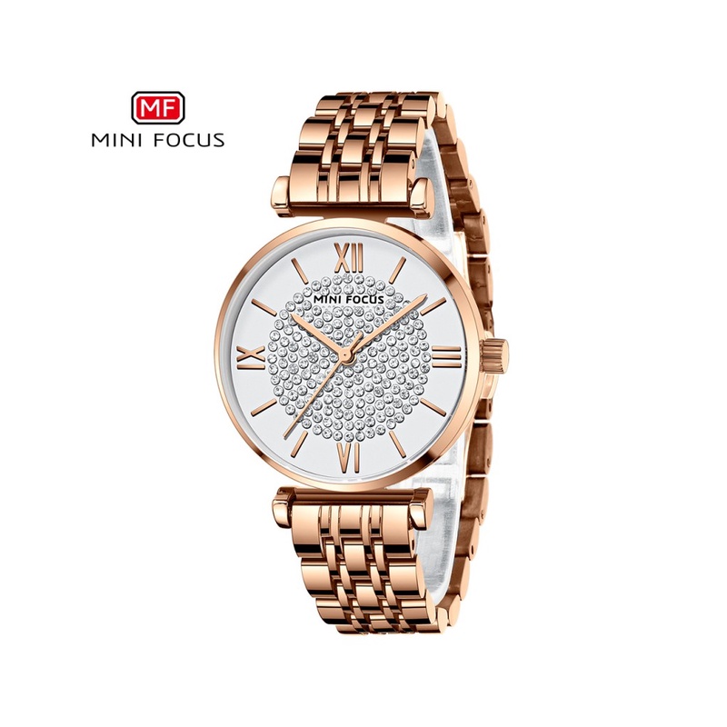 Jam Tangan Wanita Mini Focus MF0334L Rosegold