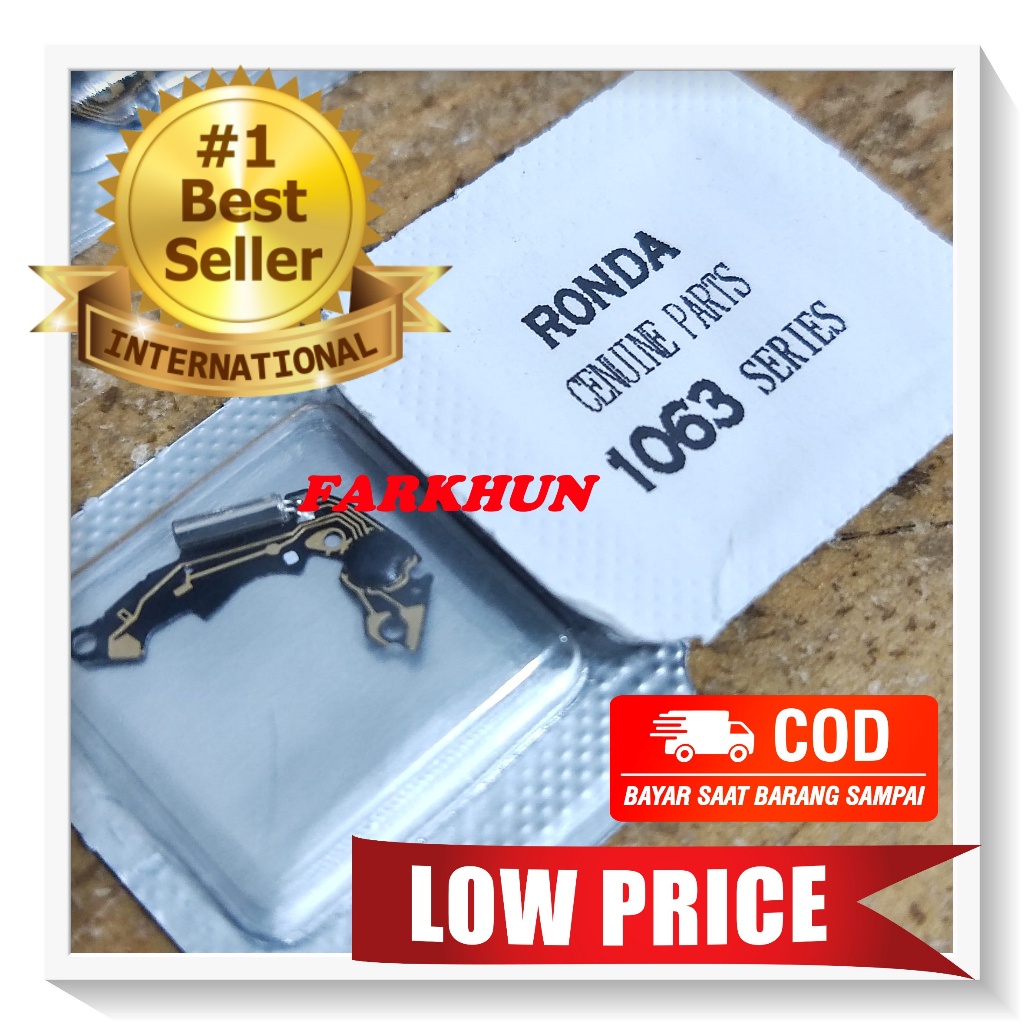 TERBAIK IC MESIN JAM TANGAN HARLEY RONDA 1063 3 JARUM I.C MOVEMENT INTEGRATED CIRCUIT WATCH ORI MOVE