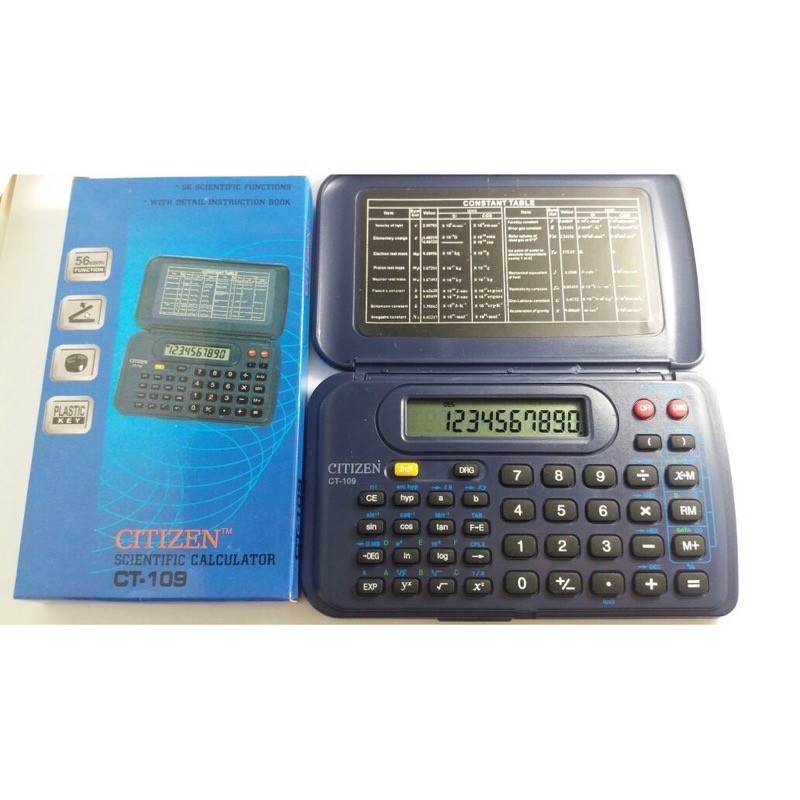 

KALKULATOR ILMIAH / SEKOLAH citi.zen CT109 - CALCULATOR SCIENTIFIC CT 109