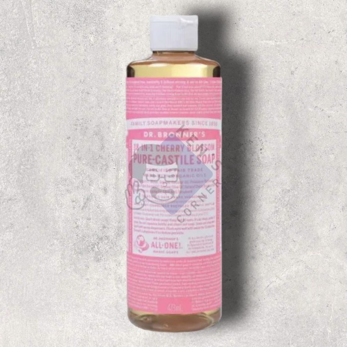 Dr Bronner's Castile Soap Cherry Blossom / Sabun Semua Jenis Kulit